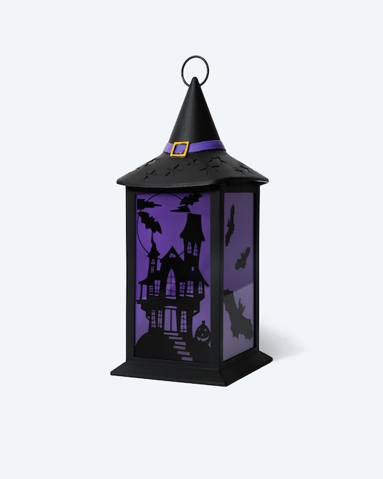Produktabbildung für Halloween Outdoor-Laterne Hexenhut