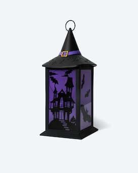 Produktabbildung für Halloween Outdoor-Laterne Hexenhut