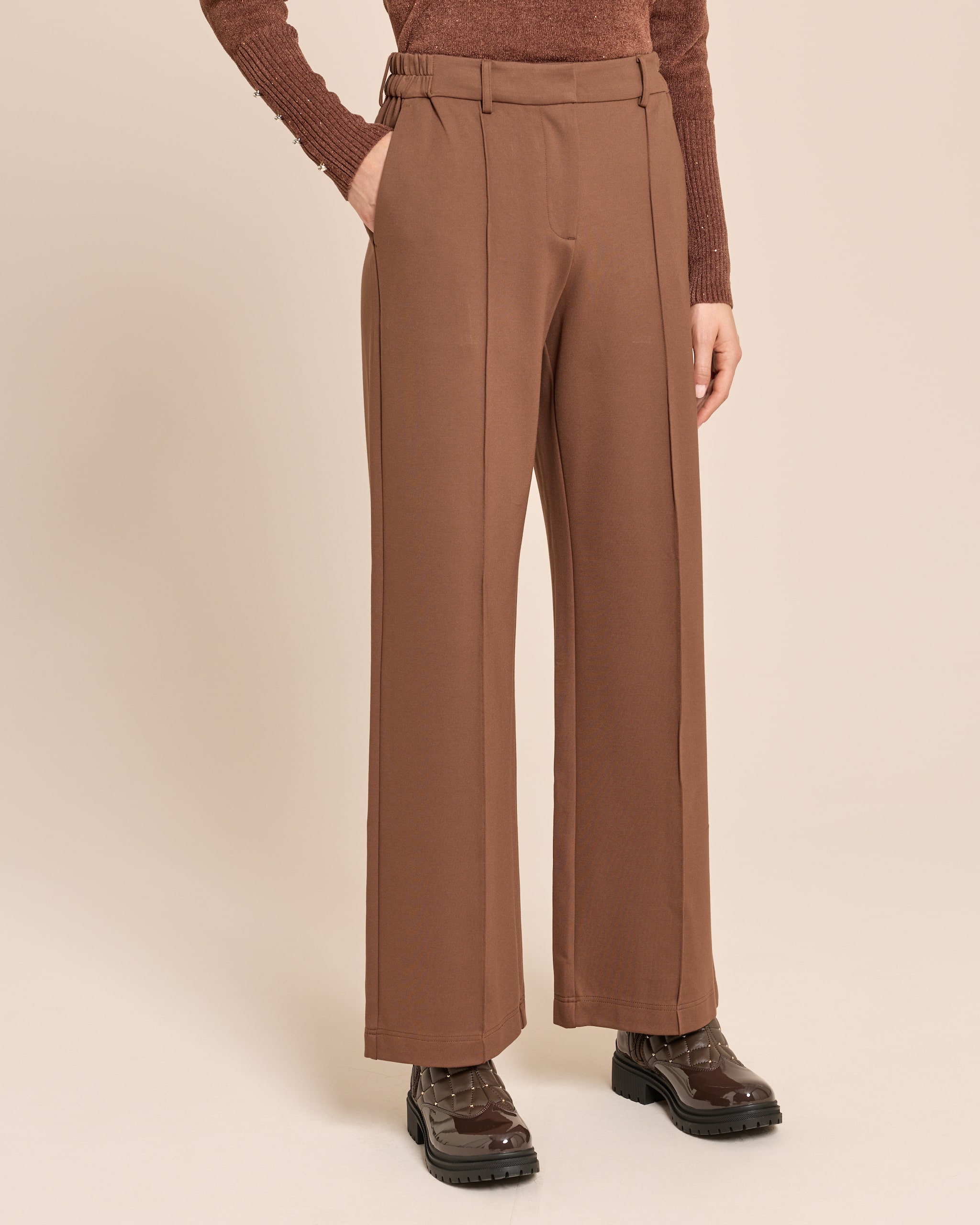 Produktabbildung für Straight Leg Hose aus Ponte di Roma