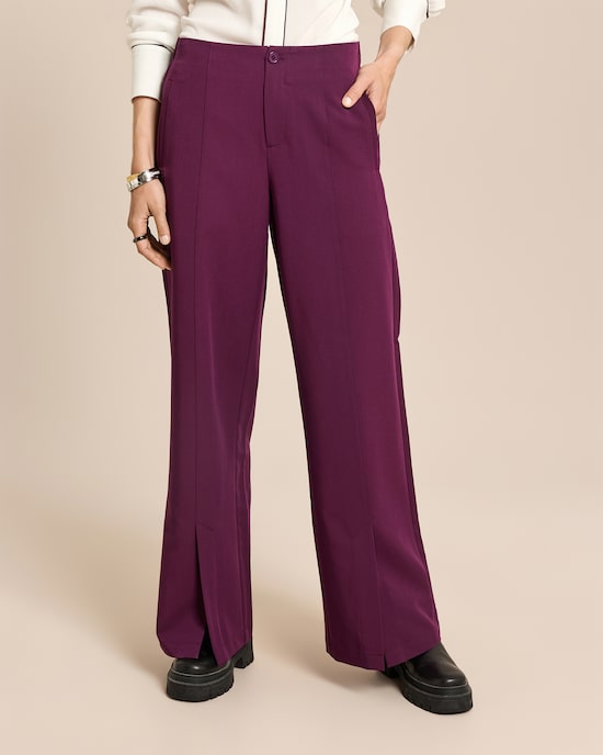 Produktabbildung für Wide Leg Hose mit Schlitz