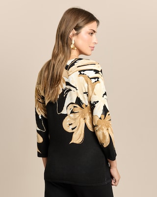 Produktabbildung 4 für Pullover mit Blumenschulter