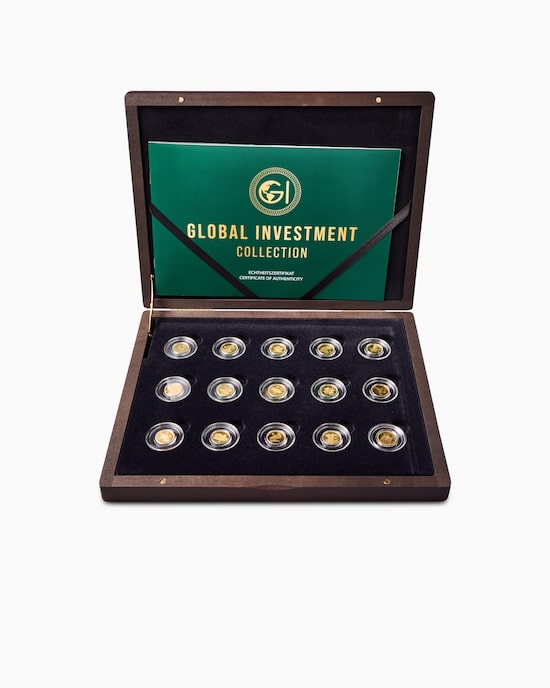 Produktabbildung für Goldmünzen Global Investment 2026, 15tlg.