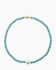 Produktabbildung für Collier MK-Perlen 12 mm & 6 mm