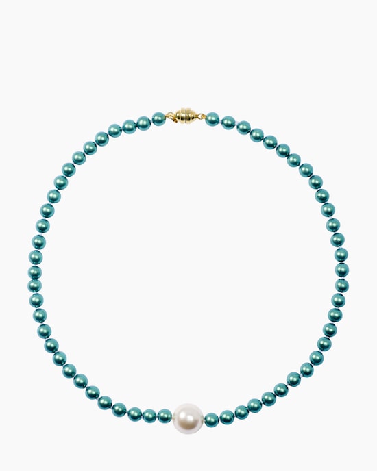 Produktabbildung für Collier MK-Perlen 12 mm & 6 mm