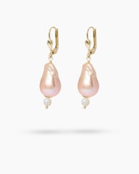 Produktabbildung für Ohrhänger SWZ-Perle 14x10 mm