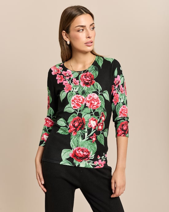 Produktabbildung für Pullover Rosenranke