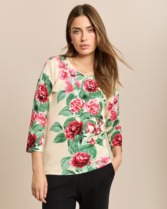 Produktabbildung für Pullover Rosenranke
