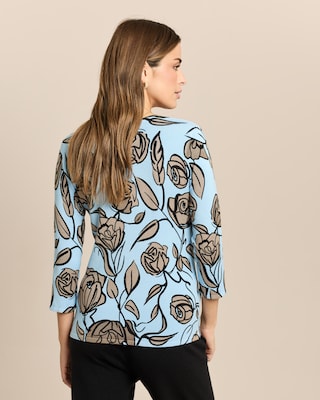 Produktabbildung 4 für Pullover gezeichnete Blumen