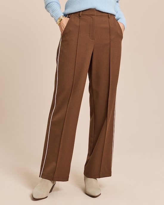 Produktabbildung für Wide Leg Hose mit Kontrast