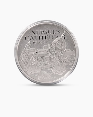 Produktabbildung 1 für Weißmessing-Münze St. Pauls Cathedral 2025