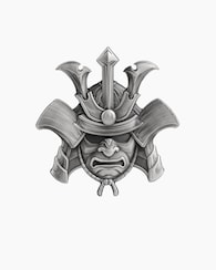 Produktabbildung für Silbermünze Samurai-Maske 10 Unzen