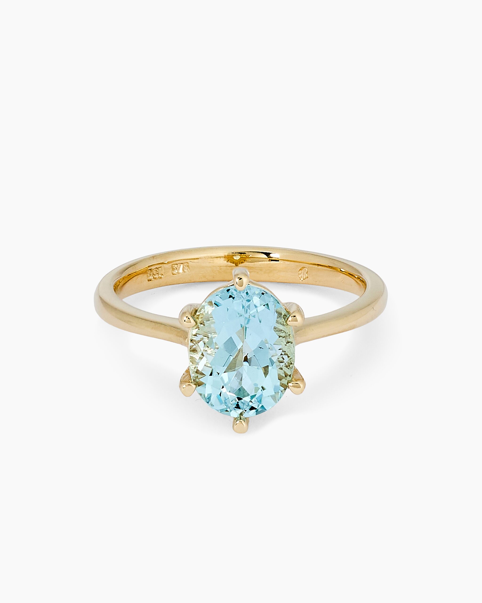 Produktabbildung für Ring mit Santa Maria Aquamarin