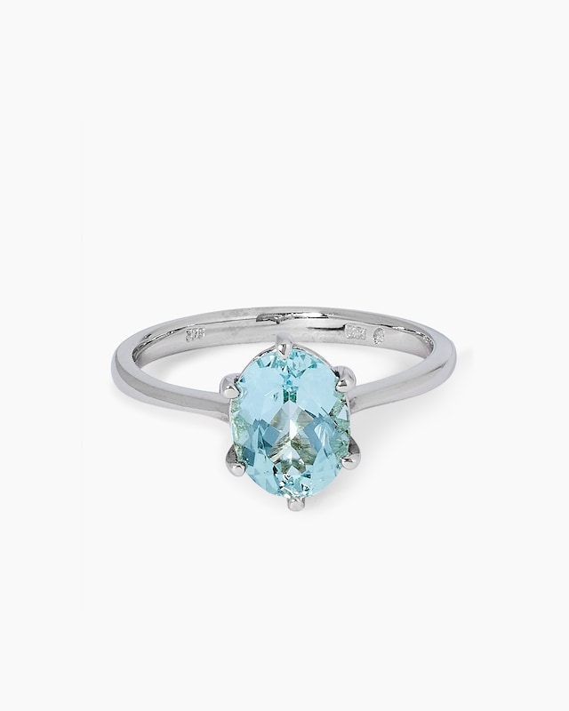 Ring mit Santa Maria Aquamarin