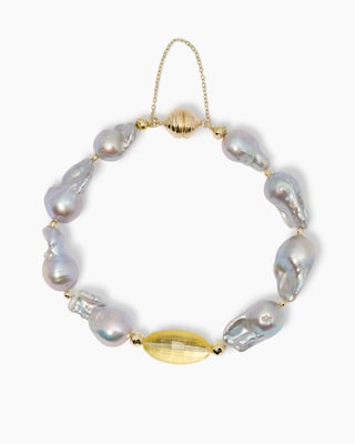 Produktabbildung 1 für Armband SWZ-Perle 12x9-14x10 mm