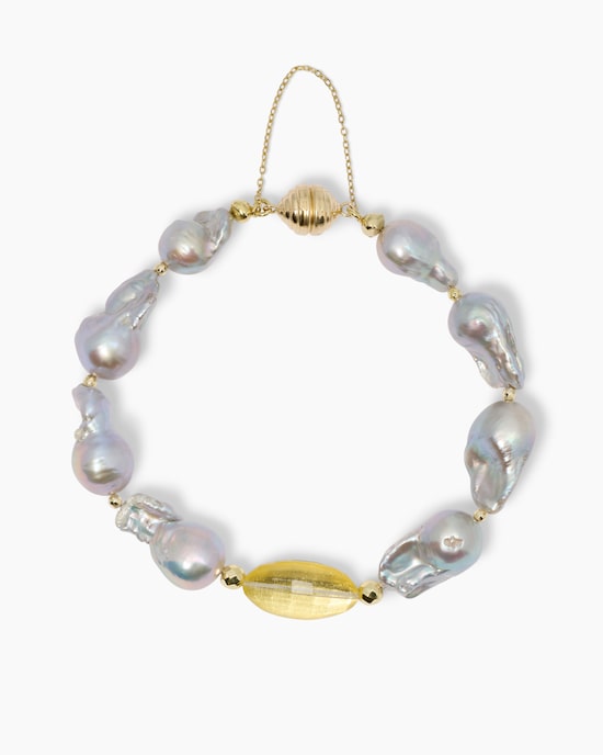 Produktabbildung für Armband SWZ-Perle 12x9-14x10 mm