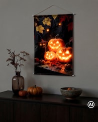 Produktabbildung für LED-Bild "Halloween"