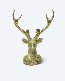 Produktabbildung für Stabkerzenhalter "Hirsch"