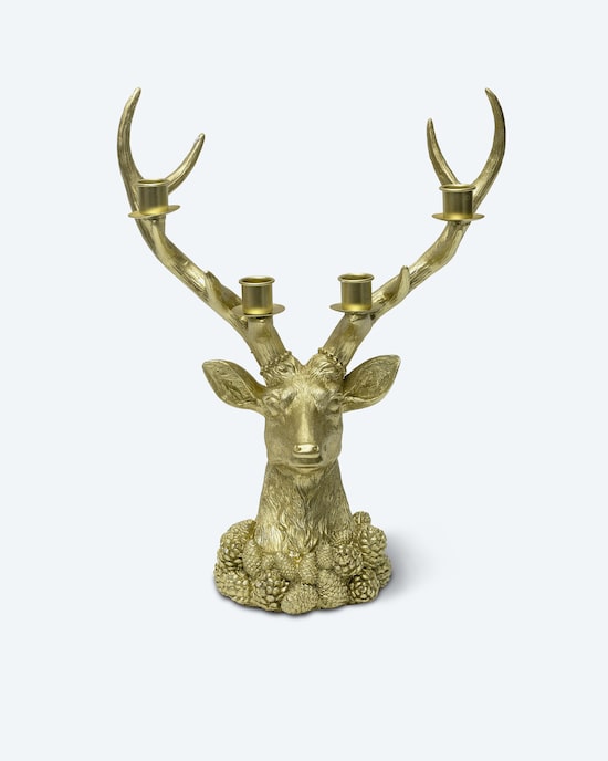 Produktabbildung für Stabkerzenhalter "Hirsch"