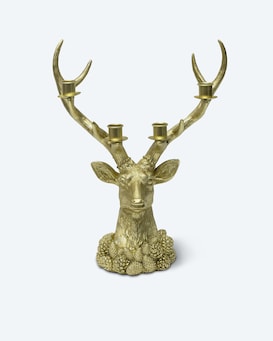 Produktabbildung für Stabkerzenhalter "Hirsch"