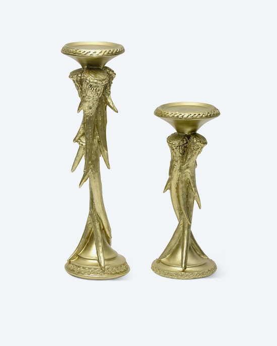 Produktabbildung für Stumpenkerzenhalter "Geweih", 2tlg.