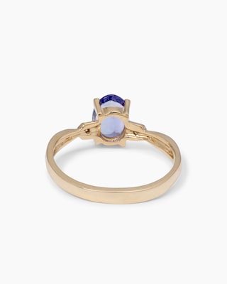Produktabbildung 3 für Ring mit Tansanit AAA und Brillanten