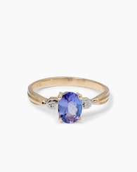 Produktabbildung für Ring mit Tansanit AAA und Brillanten