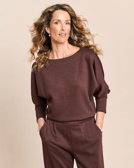 Produktabbildung für Soft Pique Shirt mit Fledermausarm
