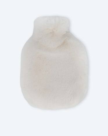 Produktabbildung für Wärmflasche "Cassie" in Fell-Optik, 2tlg.