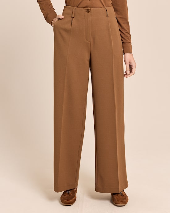 Produktabbildung für Wide Leg Hose aus Techno Stretch