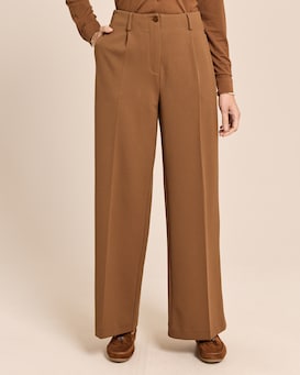 Produktabbildung für Wide Leg Hose aus Techno Stretch
