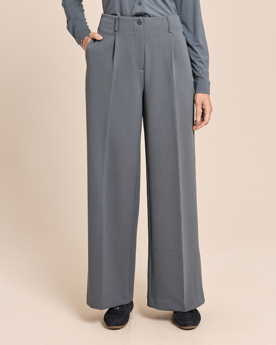 Produktabbildung für Wide Leg Hose aus Techno Stretch