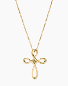 Produktabbildung für Diamant-Anhänger + Kette ca. 0,10 ct