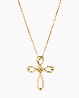 Produktabbildung für Diamant-Anhänger + Kette ca. 0,10 ct
