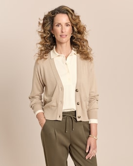 Produktabbildung für Strickjacke mit Taschen