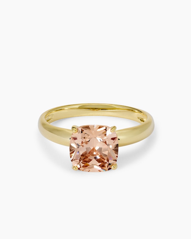 Ring mit Zirkonia oder Spinell