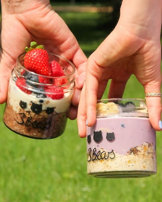 Produktabbildung 2 für Overnight Oats im Glas, 3er-Set