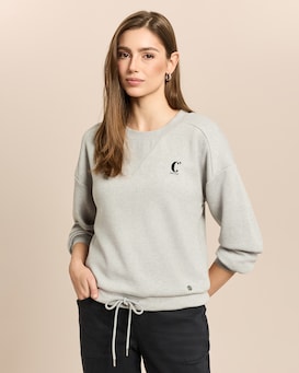 Produktabbildung für Sweatshirt mit Tunnelzug