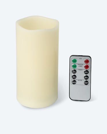 Produktabbildung für LED-Projektionskerze mit Fernbedienung