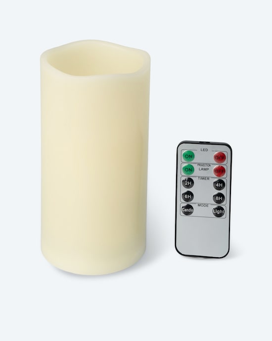 Produktabbildung für LED-Projektionskerze mit Fernbedienung