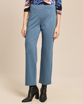 Produktabbildung für Straight Hose Ponte 5-Pocket-Optik