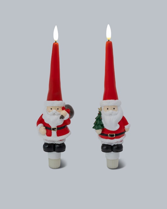 Produktabbildung für Stabkerzen „Weihnachtsmann