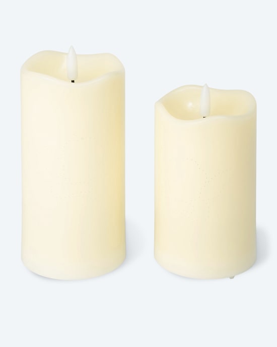 Produktabbildung für LED-Kerzen mit Filament-Muster, 2tlg.