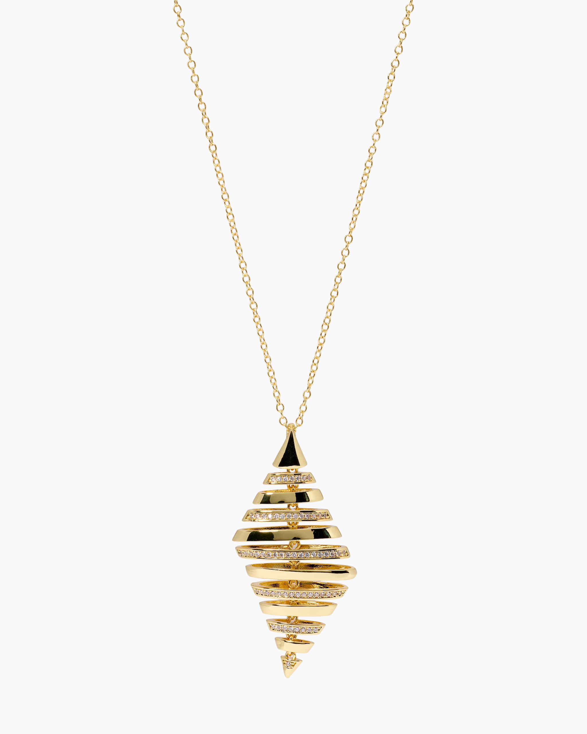 Produktabbildung für Kette + Anhänger mit Zirkonia