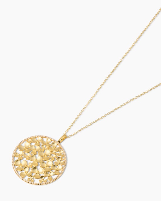 Produktabbildung für Kette + Anhänger mit Zirkonia