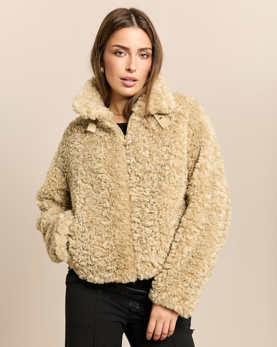 Produktabbildung für Persianer-Pelzimitat Jacke