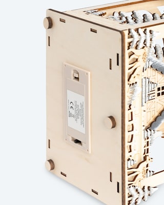 Produktabbildung 5 für LED Holzlaterne "Waldszene"