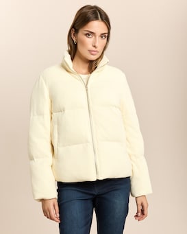 Produktabbildung für Pufferjacke in Cord-Optik
