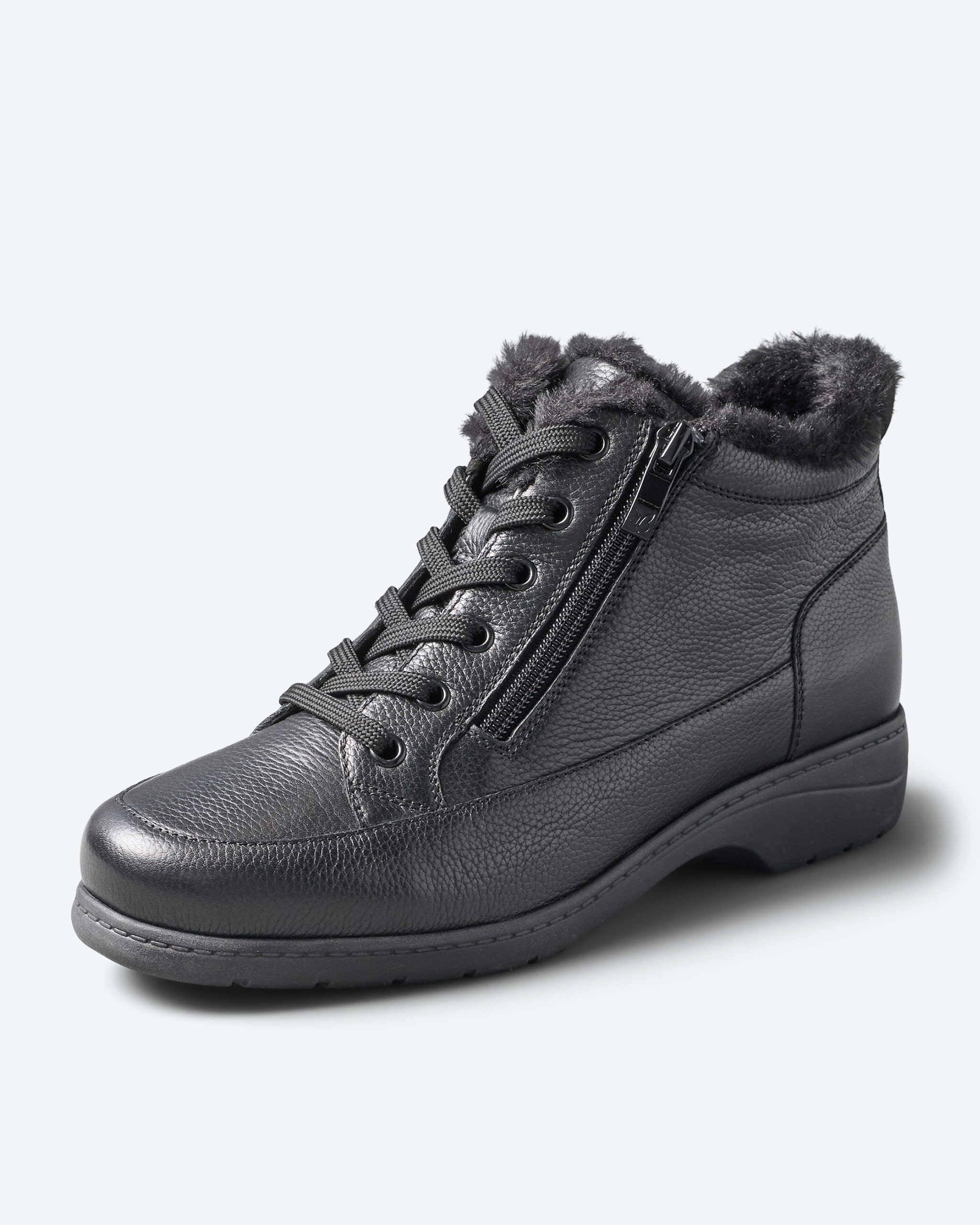 Produktabbildung für Halbschuh mit Felldeko
