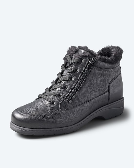 Produktabbildung für Halbschuh mit Felldeko