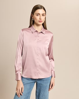 Produktabbildung für Bluse aus Satin